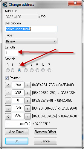 Cheat Engine :: View topic - how to read or write Binary&Binary(x->y) with  lua src