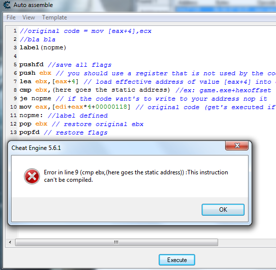 Cheat Engine :: View topic - Finding the right address.