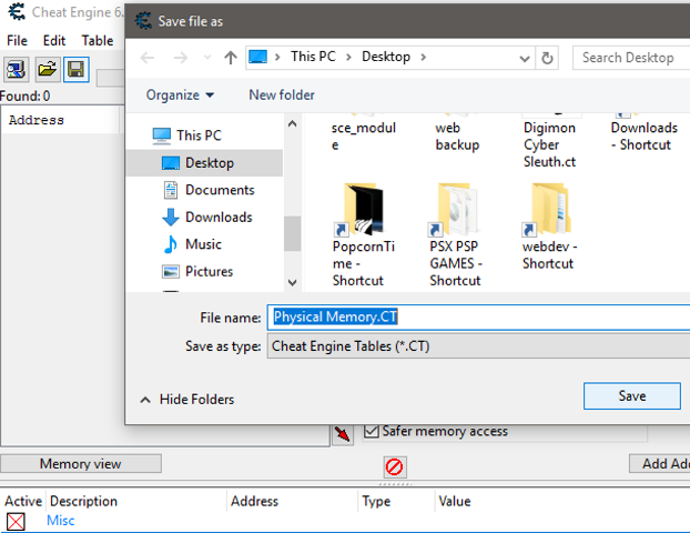 Cheat Engine :: View topic - Trouble with Cheat Engine and .BIN Save Files
