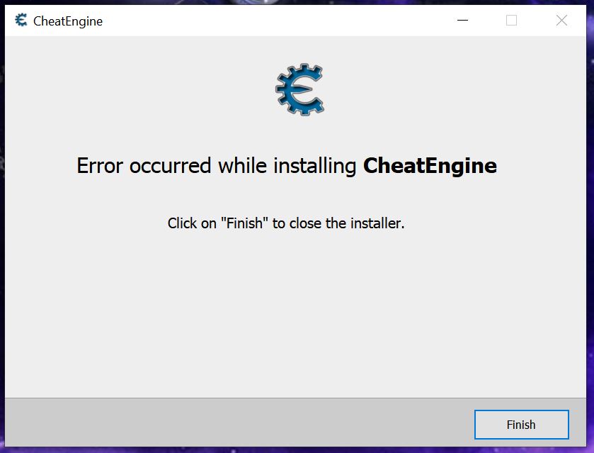 Cheat Engine :: View topic - Cheat engine is not responding