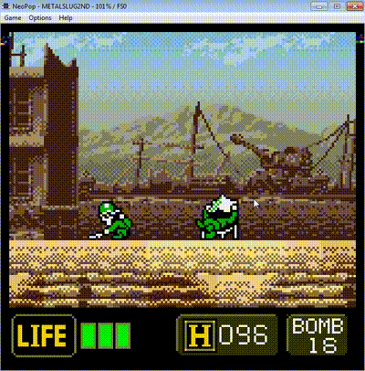 Character Swap (Metal Slug 2nd Mission(Soldier with Stick)(NGP).gif