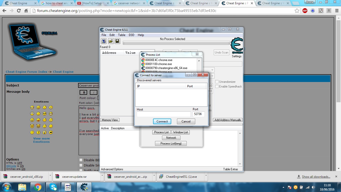 Cheat Engine :: View topic - Problem i met when install ceserver