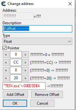 CheatEngine_Skyrim_pointers.PNG