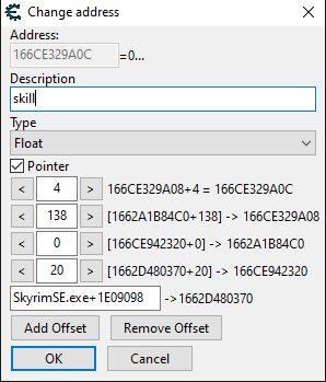 CheatEngine_SkyrimSE_pointers.PNG