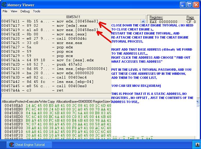 Cheat Engine :: View topic - Tutorial for creating persistent cheats