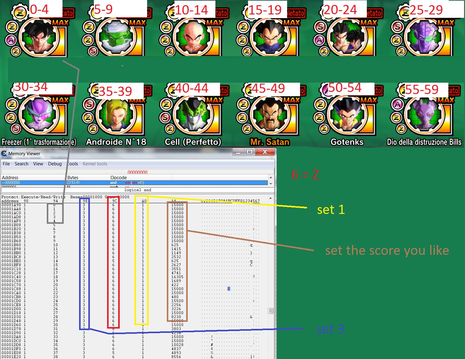 Cheat Engine View Topic Xenoverse Save Editing