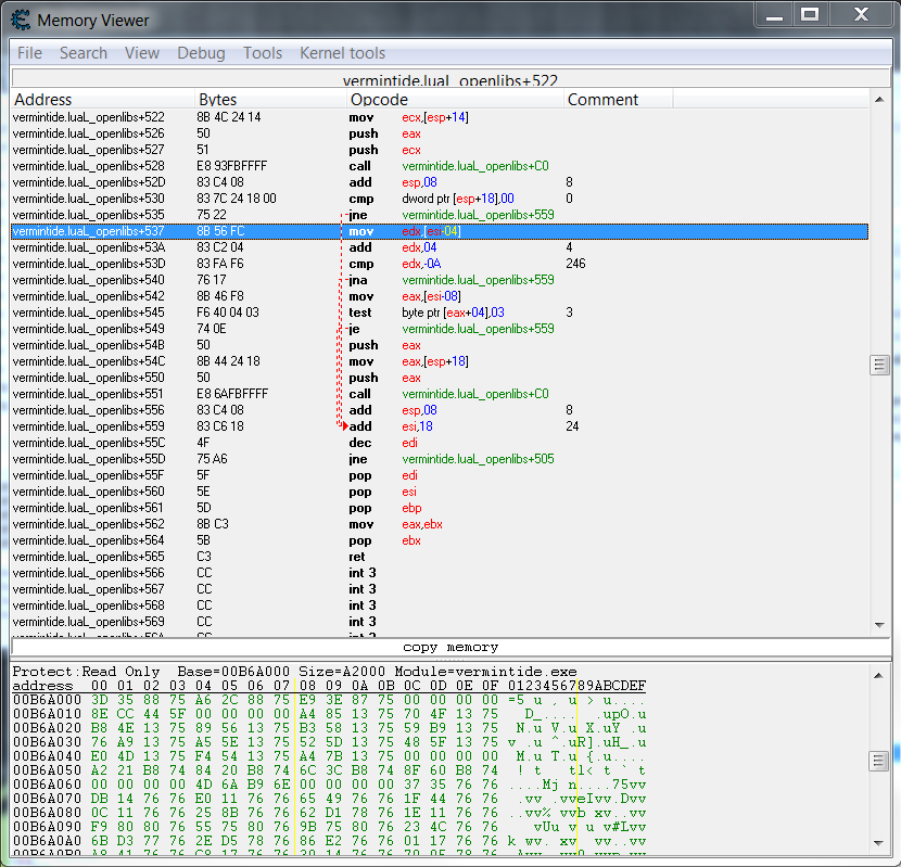 Cheat Engine View topic My AOB Injection script crashes game (solved)