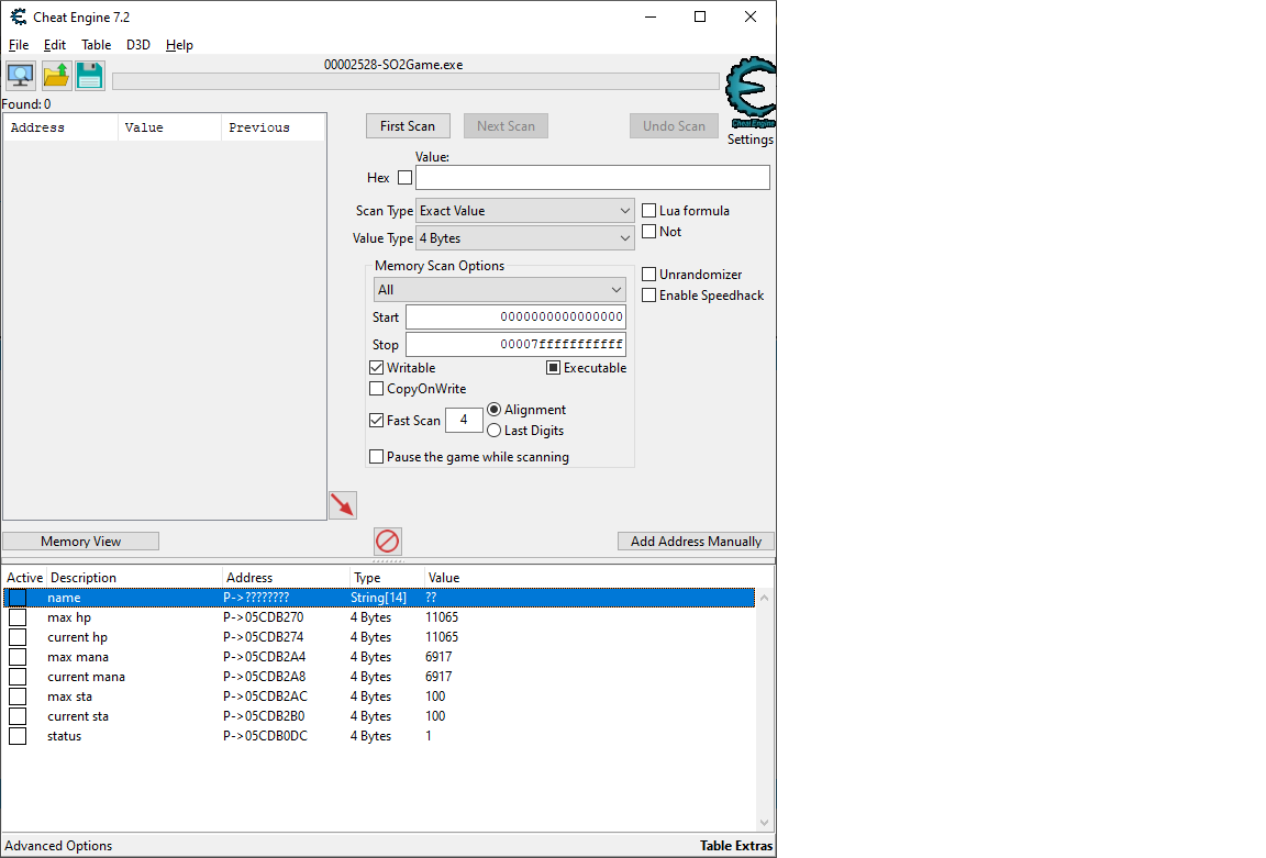 fable 3 cheat engine table fable 3 cheat engine table