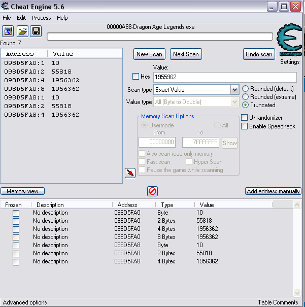 Cheat Engine :: View topic - Cheat Engine tables gone!