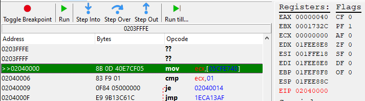 Shooting enemy, ECX should equal 1.PNG