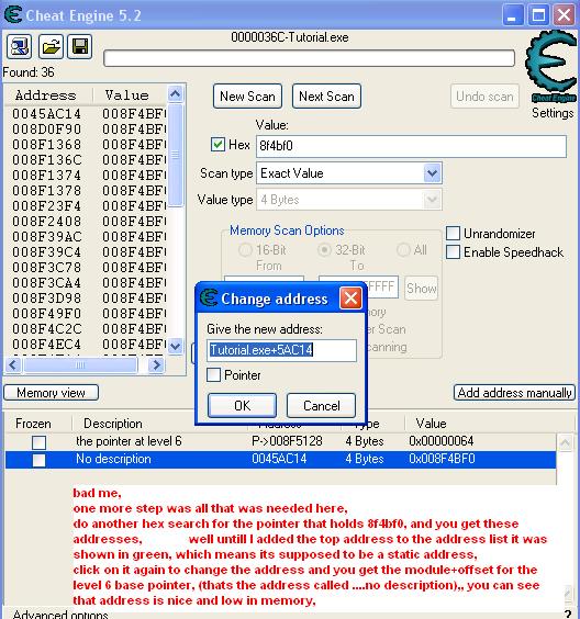 Cheat Engine :: View topic - suggestions for cheat engine 7.3