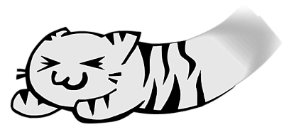 white tiger speedy cat.png